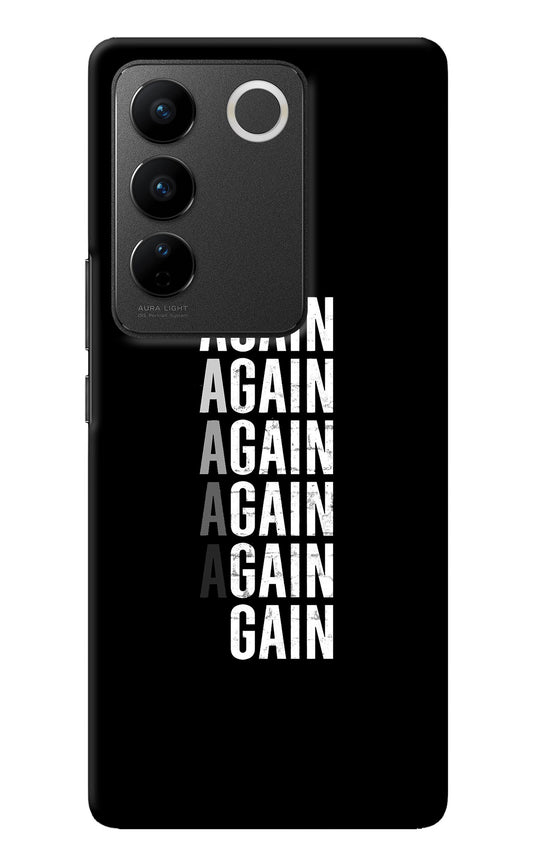 Again Again Gain Vivo V27/V27 Pro Back Cover