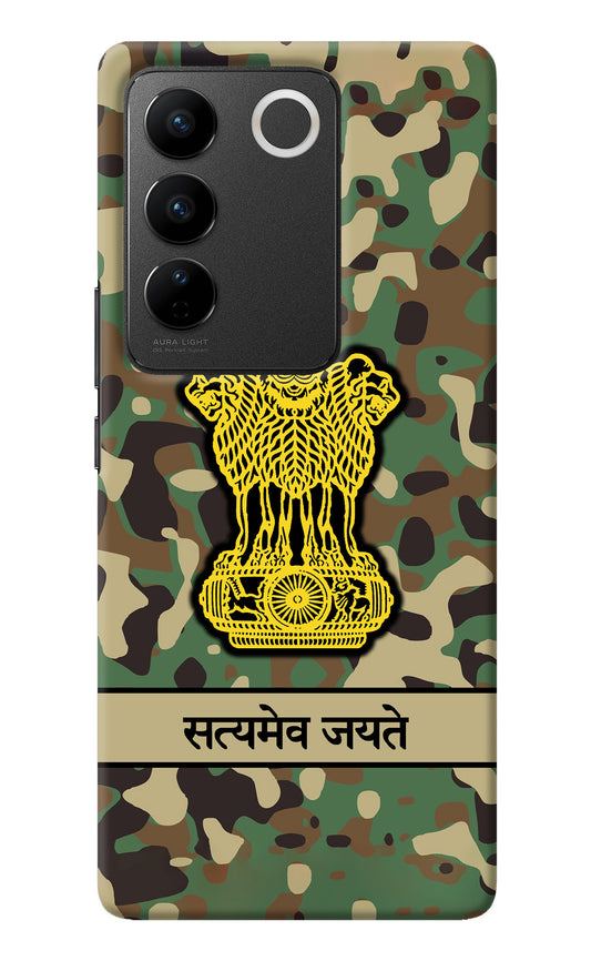 Satyamev Jayate Army Vivo V27/V27 Pro Back Cover