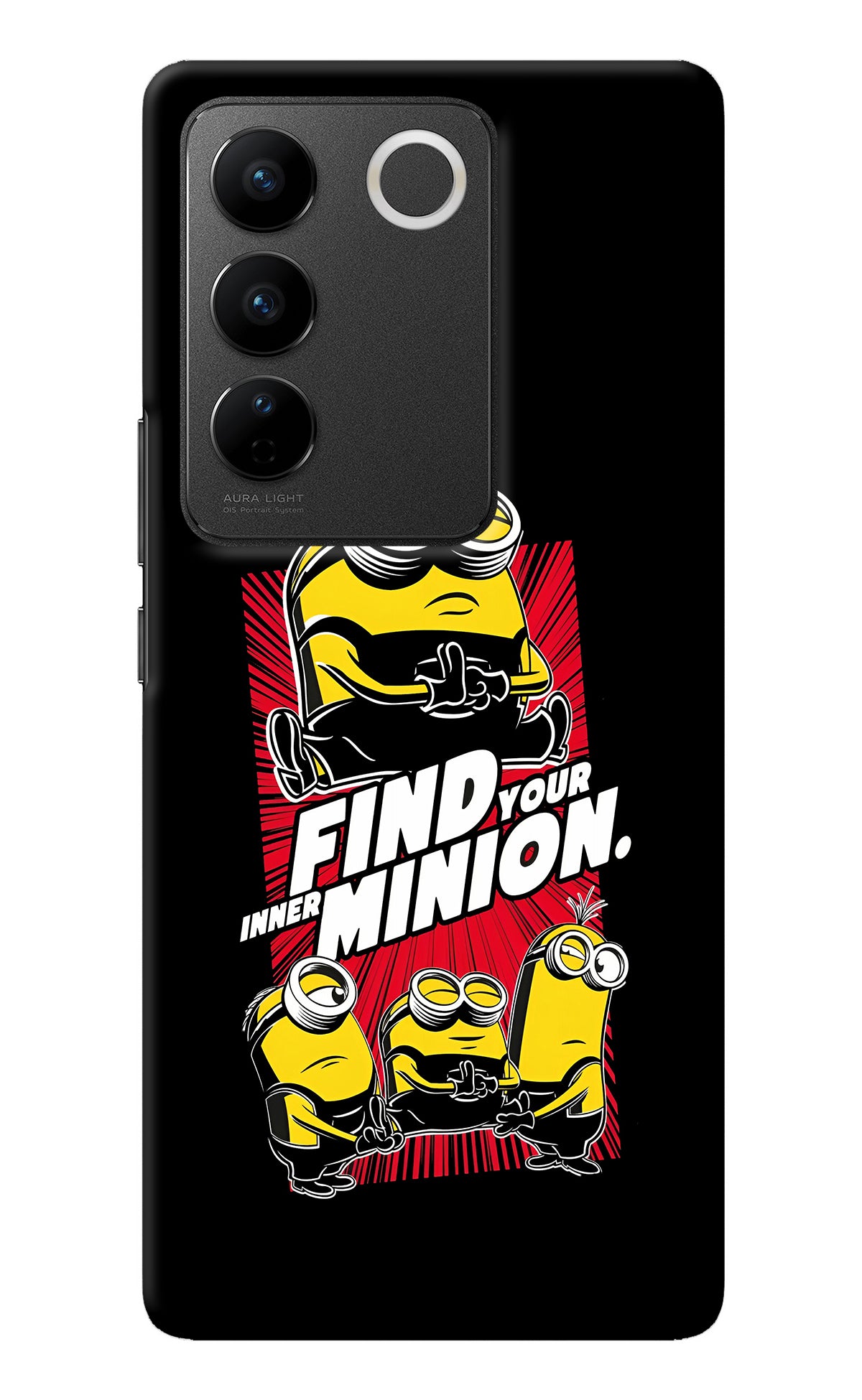 Find your inner Minion Vivo V27/V27 Pro Back Cover