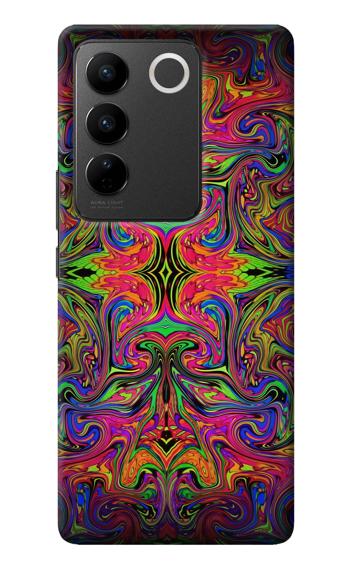 Psychedelic Art Vivo V27/V27 Pro Back Cover