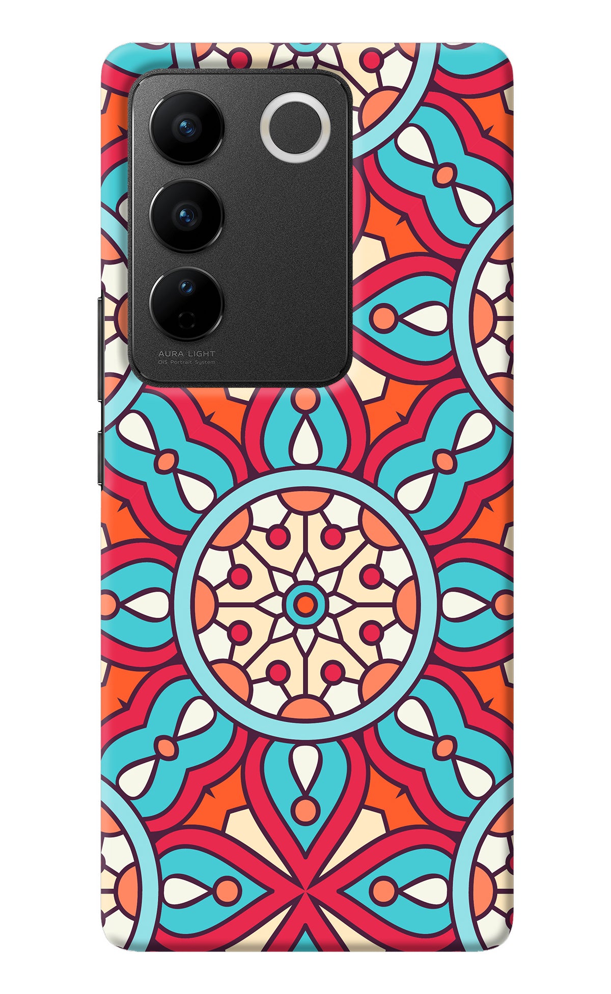 Mandala Geometric Vivo V27/V27 Pro Back Cover