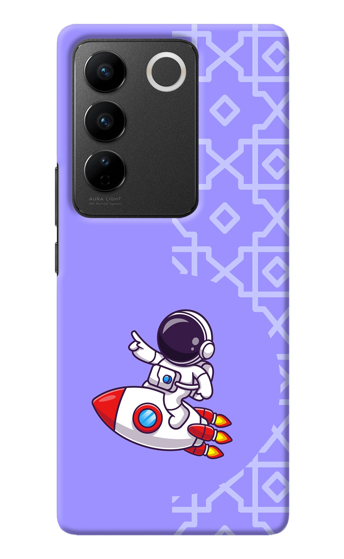 Cute Astronaut Vivo V27/V27 Pro Back Cover