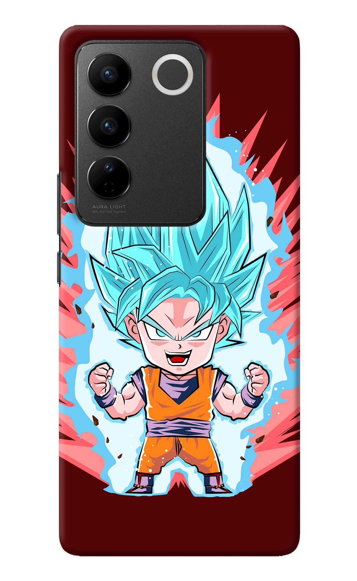 Goku Little Vivo V27/V27 Pro Back Cover