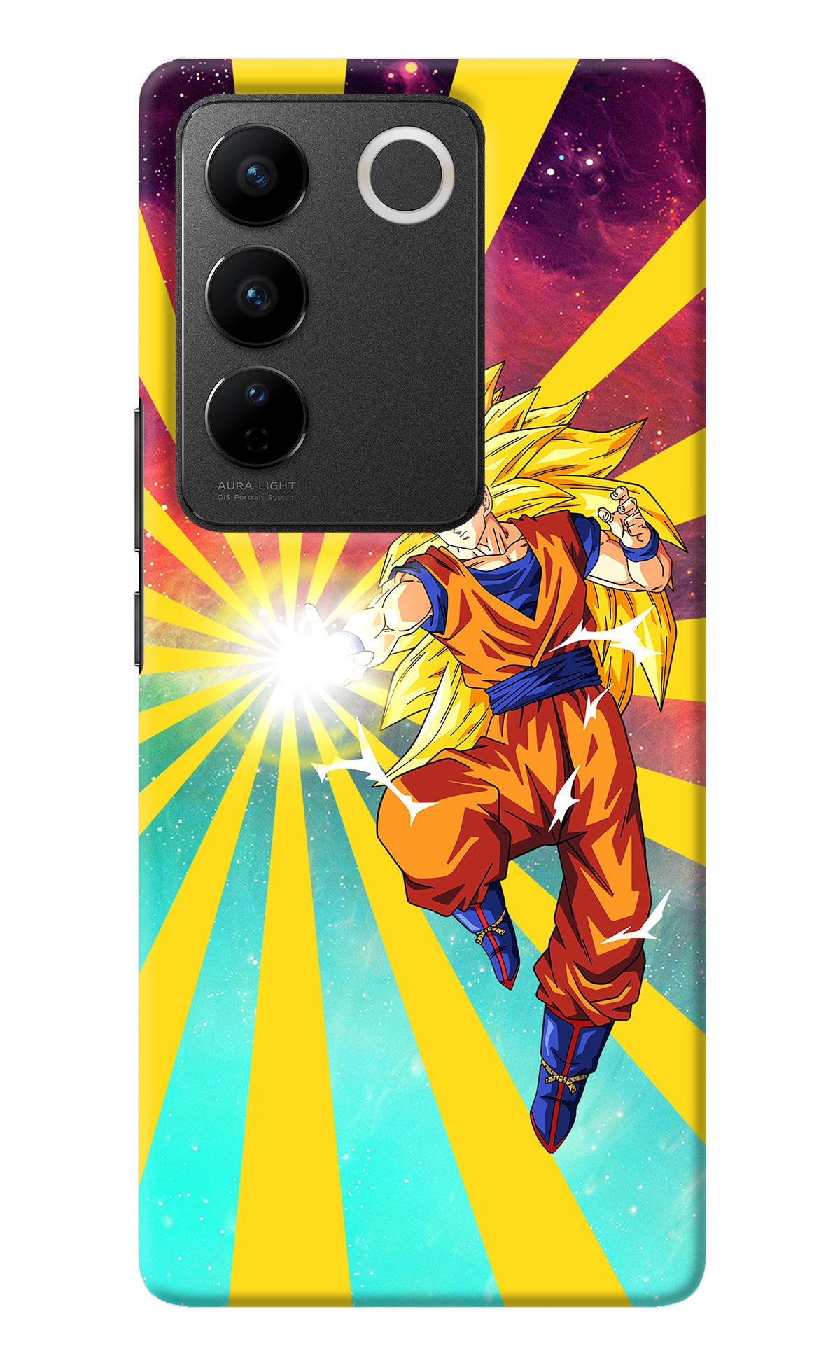 Goku Super Saiyan Vivo V27/V27 Pro Back Cover