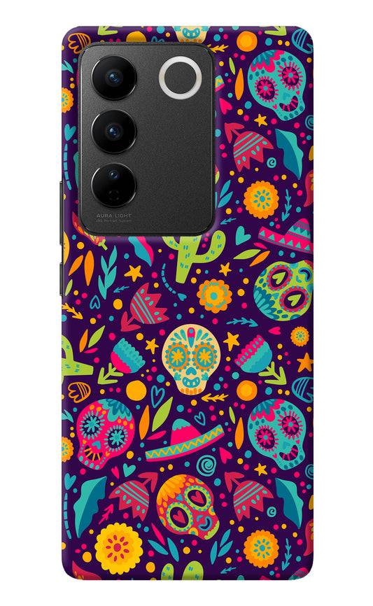 Mexican Design Vivo V27/V27 Pro Back Cover