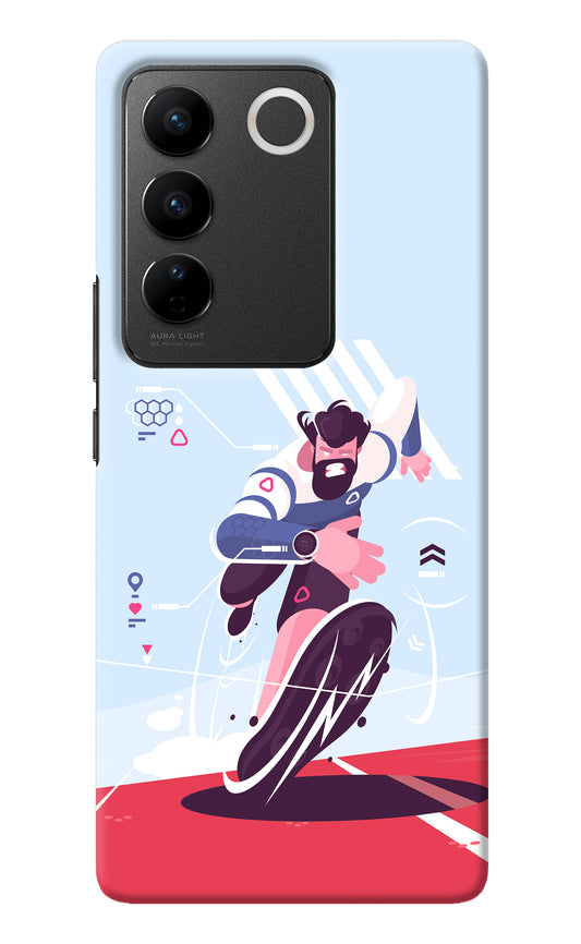 Run Pro Vivo V27/V27 Pro Back Cover