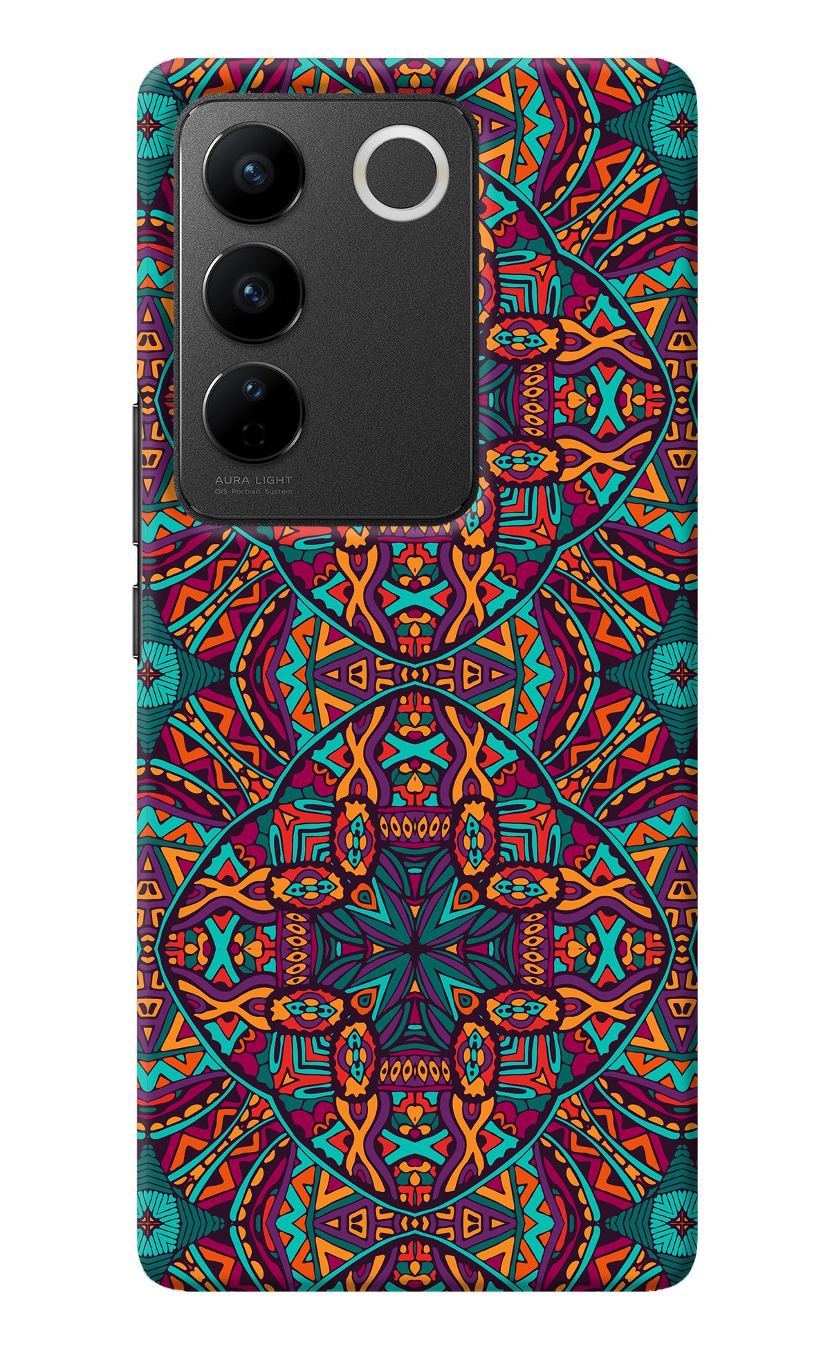 Colour Mandala Vivo V27/V27 Pro Back Cover