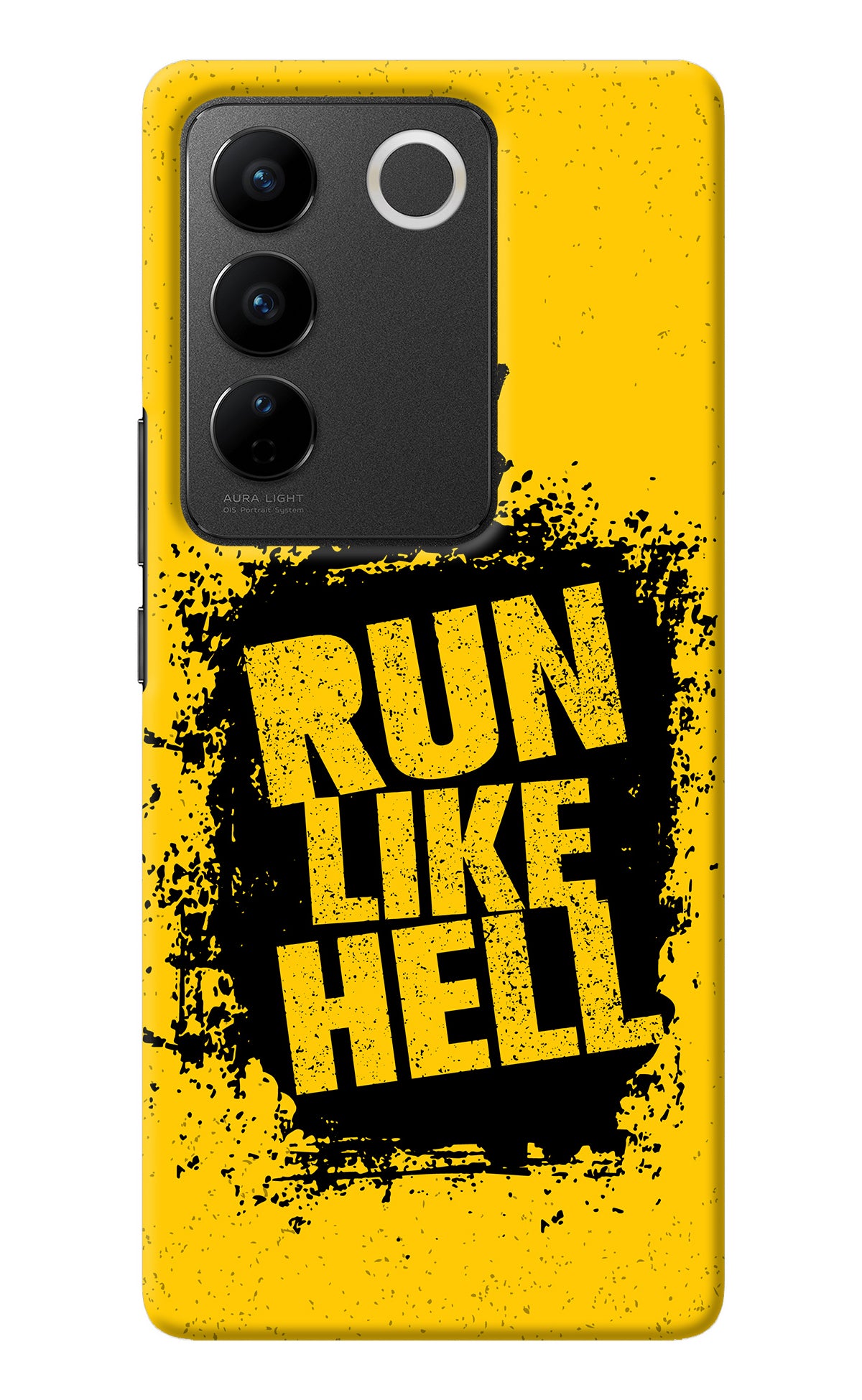 Run Like Hell Vivo V27/V27 Pro Back Cover