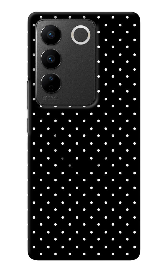 White Dots Vivo V27/V27 Pro Pop Case