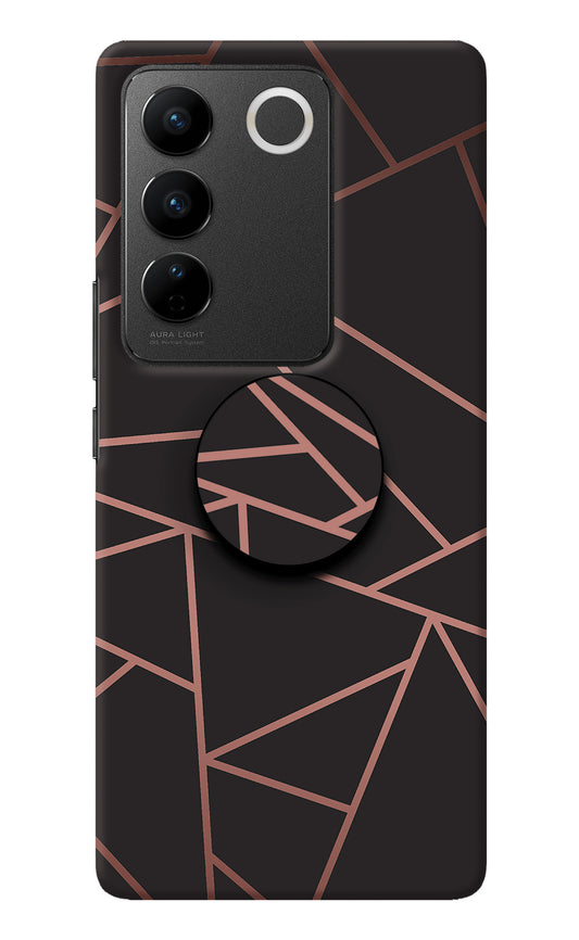 Geometric Pattern Vivo V27/V27 Pro Pop Case