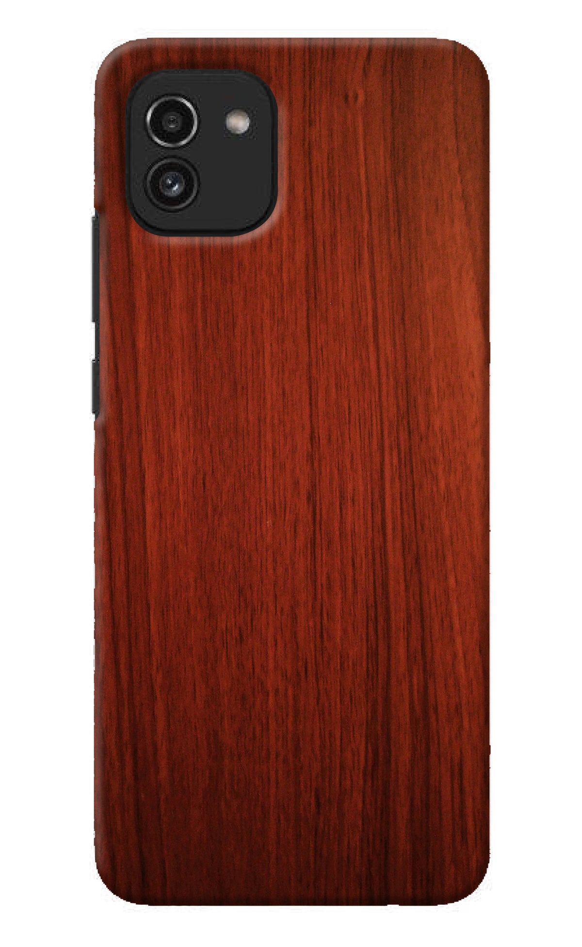 Wooden Plain Pattern Samsung A03 Back Cover