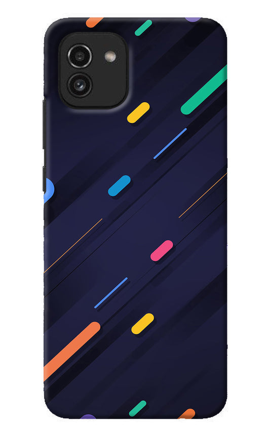 Abstract Design Samsung A03 Back Cover