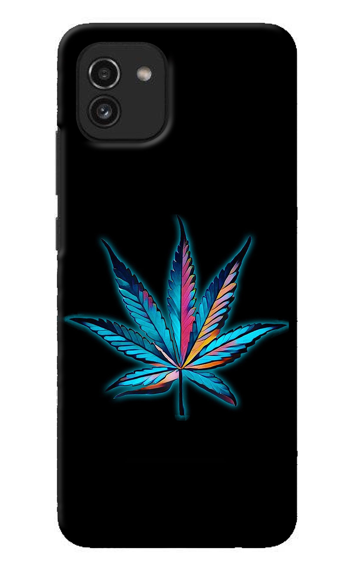 Weed Samsung A03 Back Cover