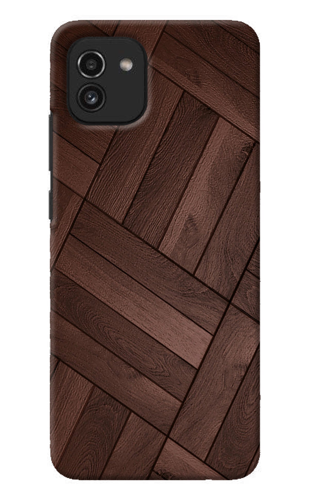 Wooden Texture Design Samsung A03 Back Cover