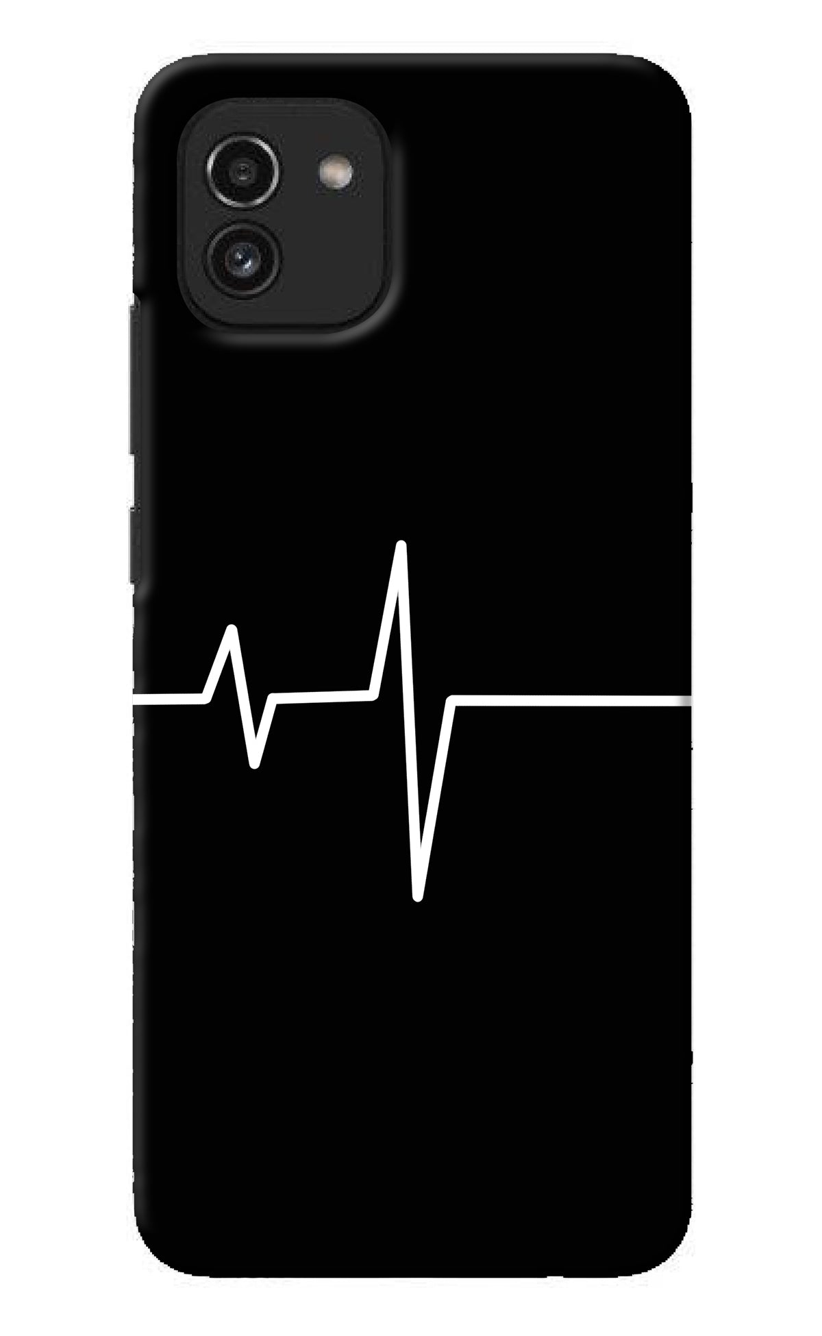 Heart Beats Samsung A03 Back Cover