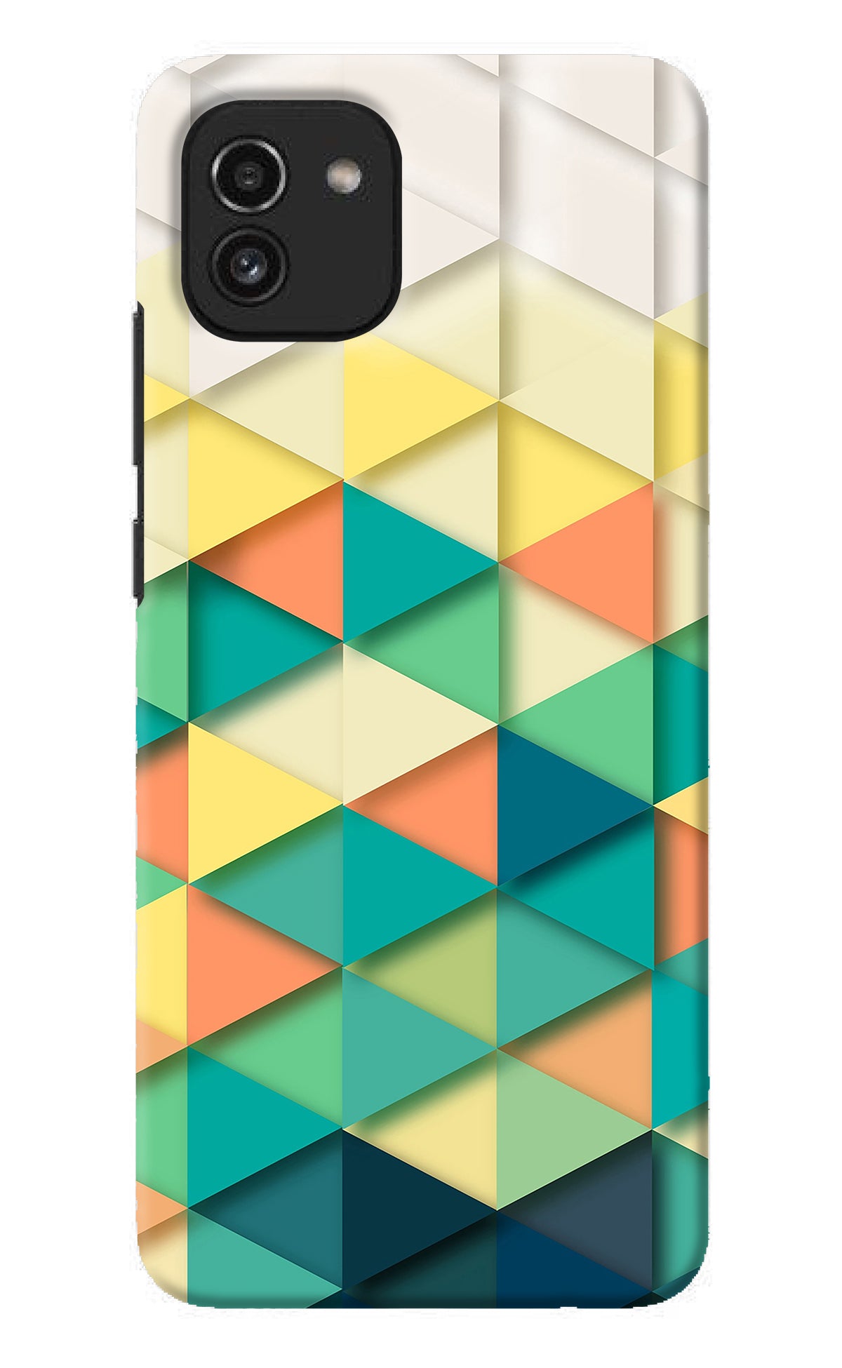 Abstract Samsung A03 Back Cover