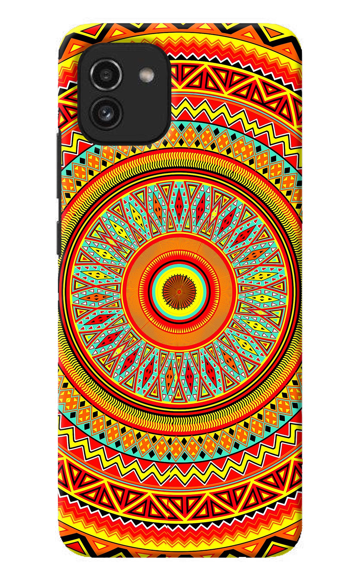 Mandala Pattern Samsung A03 Back Cover