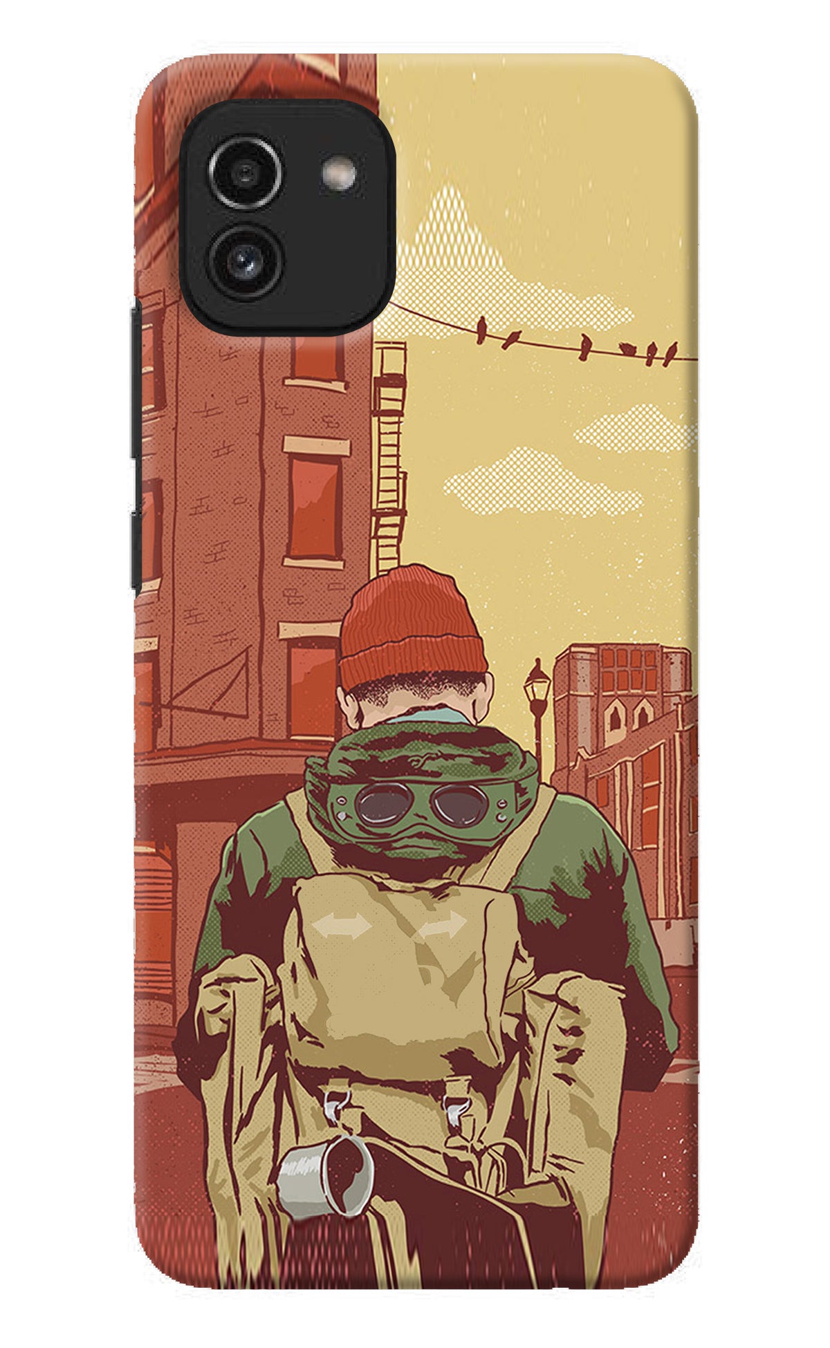 Adventurous Samsung A03 Back Cover