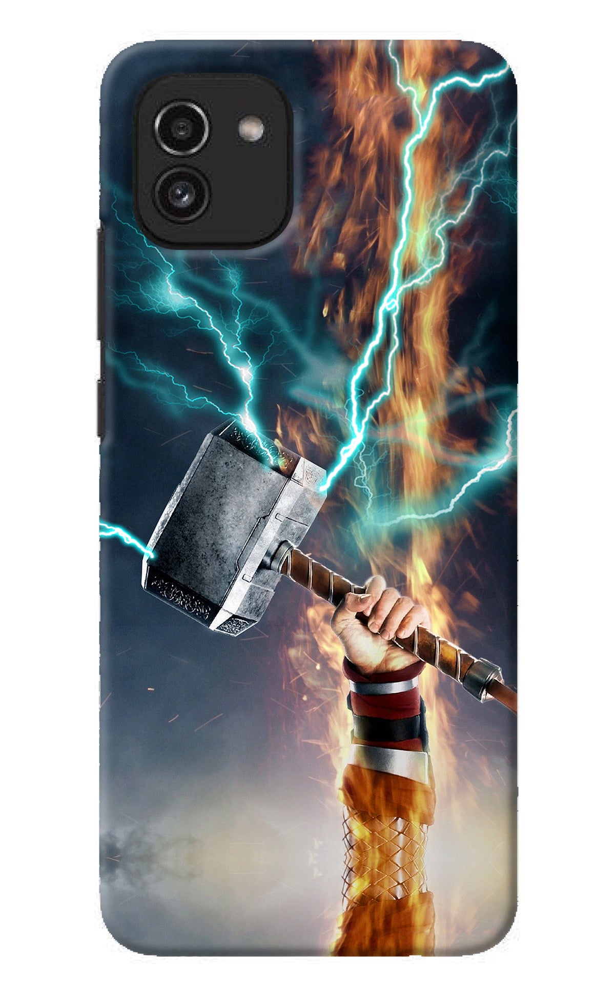 Thor Hammer Mjolnir Samsung A03 Back Cover