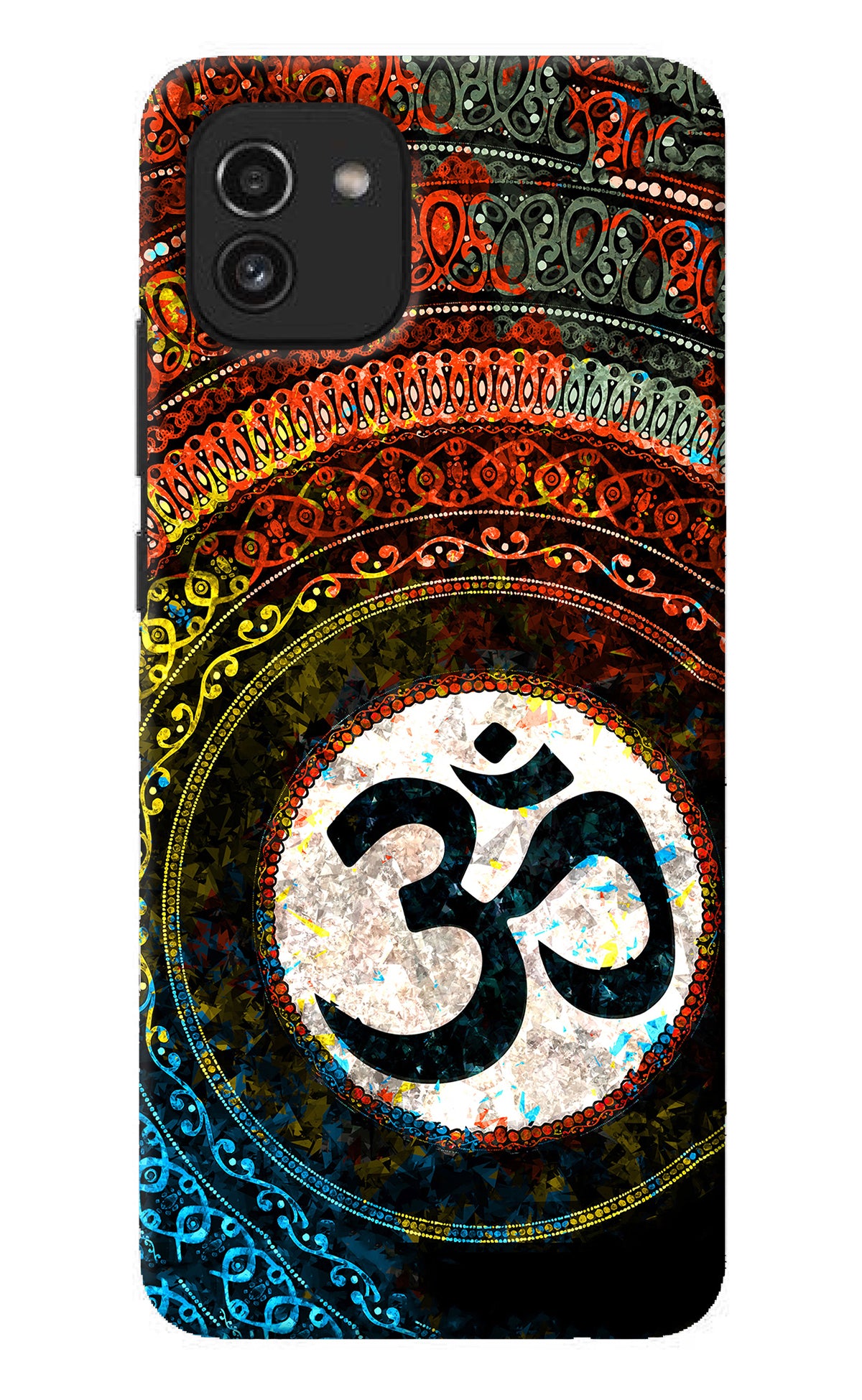 Om Cultural Samsung A03 Back Cover