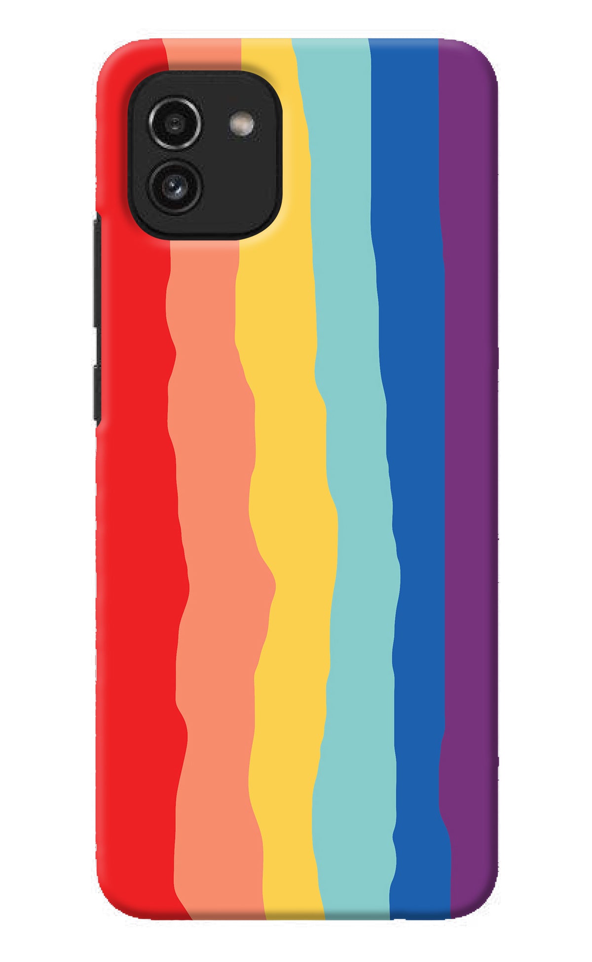 Rainbow Samsung A03 Back Cover