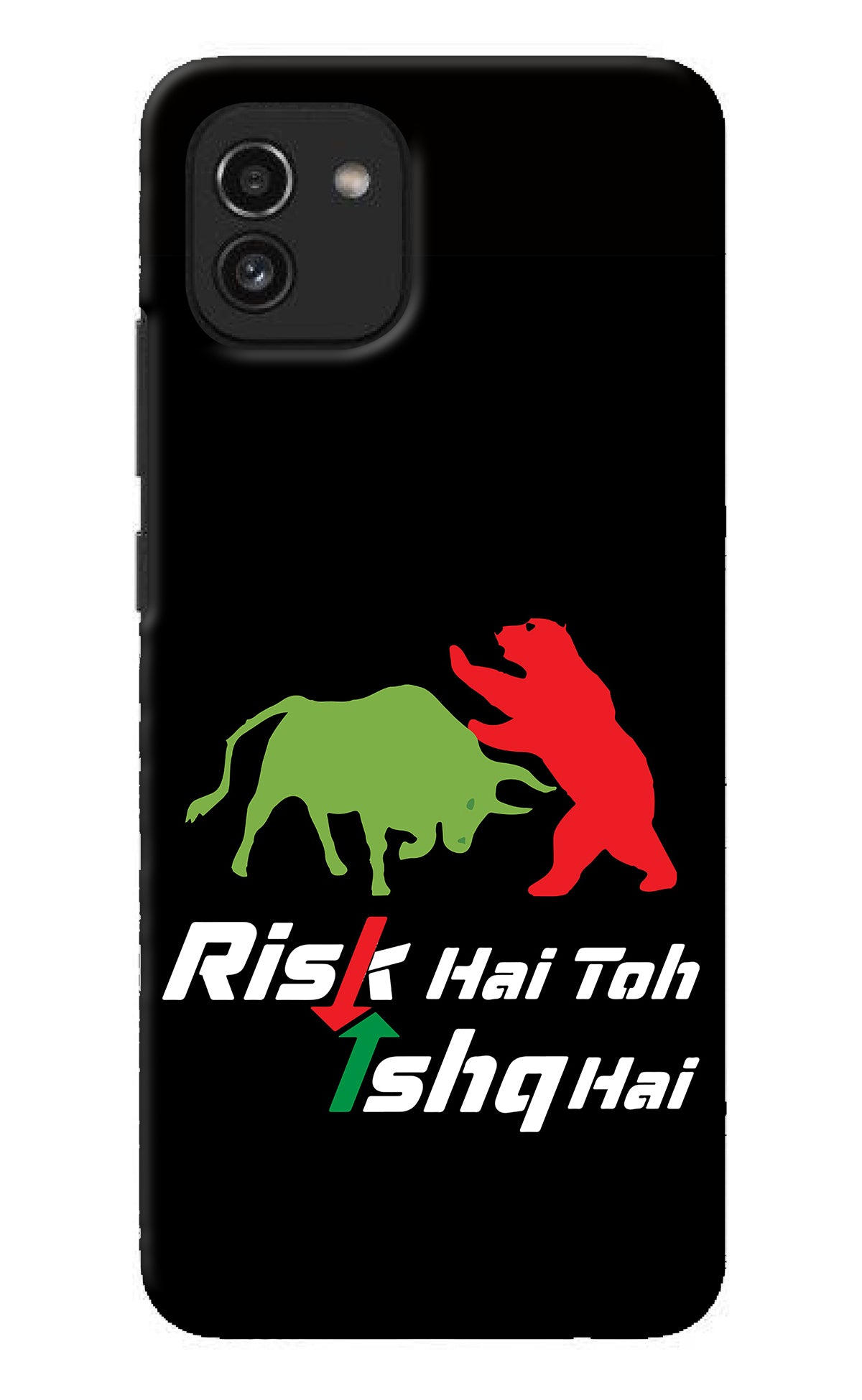 Risk Hai Toh Ishq Hai Samsung A03 Back Cover