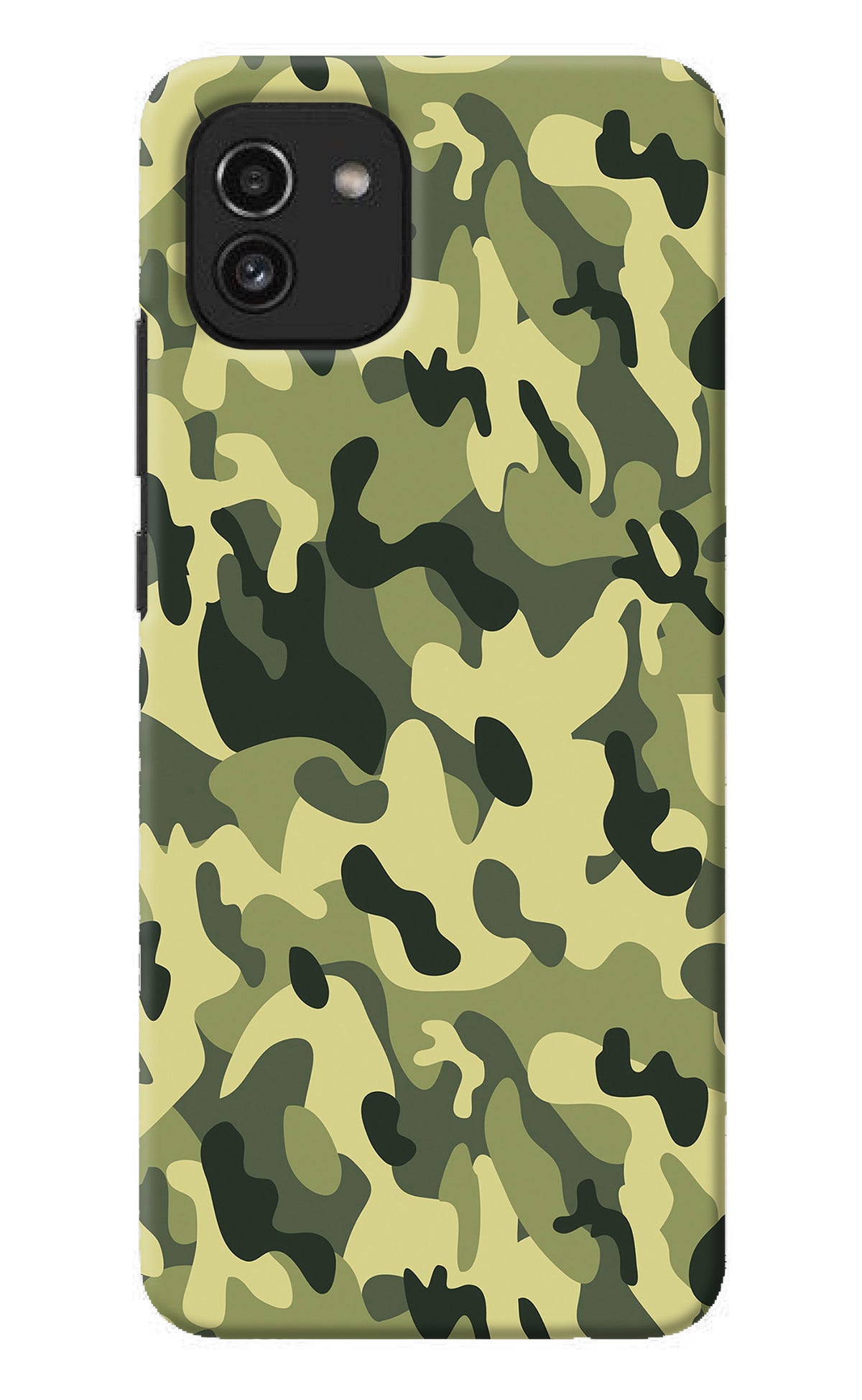 Camouflage Samsung A03 Back Cover