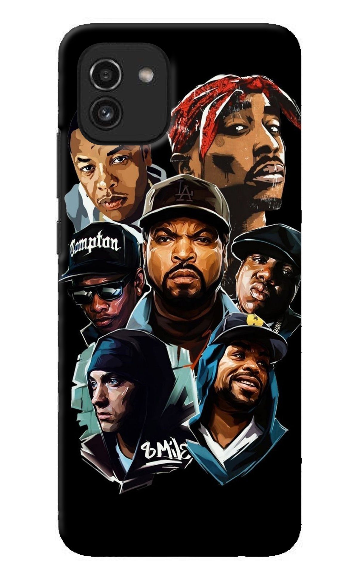 Rappers Samsung A03 Back Cover