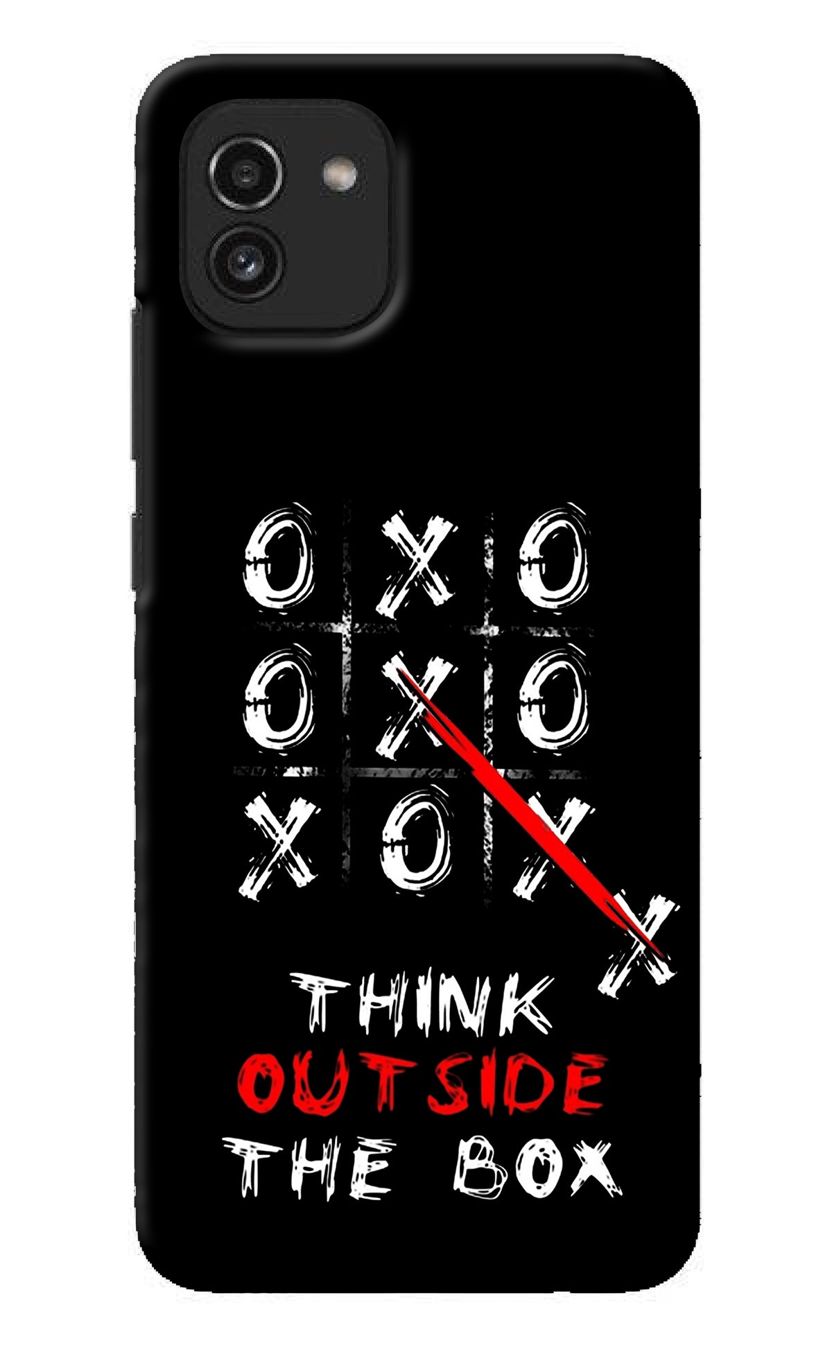 Think out of the BOX Samsung A03 Back Cover