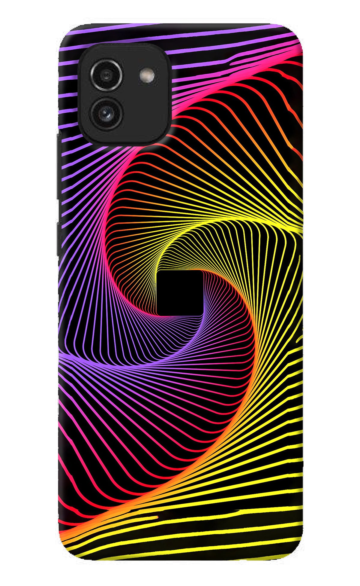 Colorful Strings Samsung A03 Back Cover