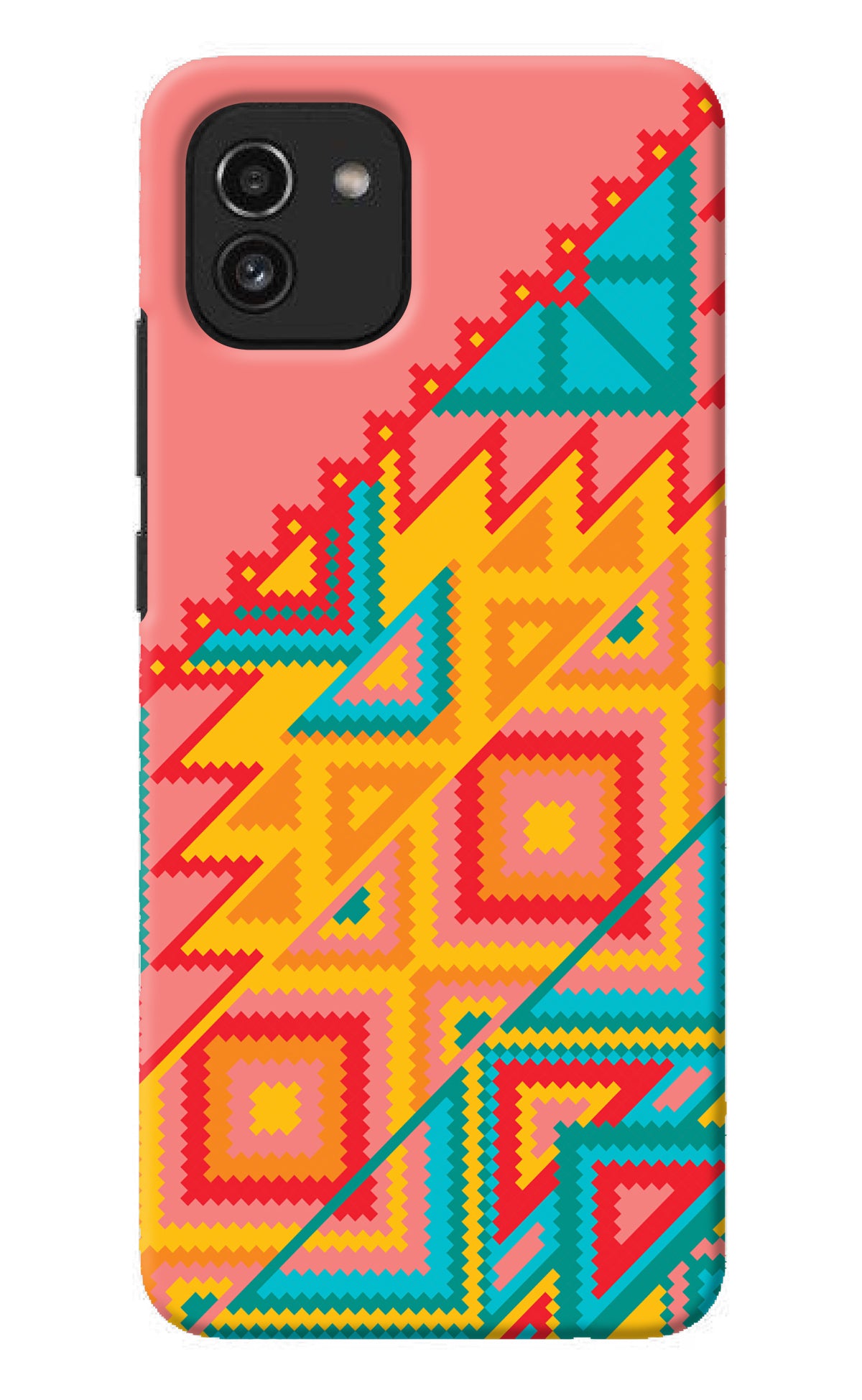 Aztec Tribal Samsung A03 Back Cover