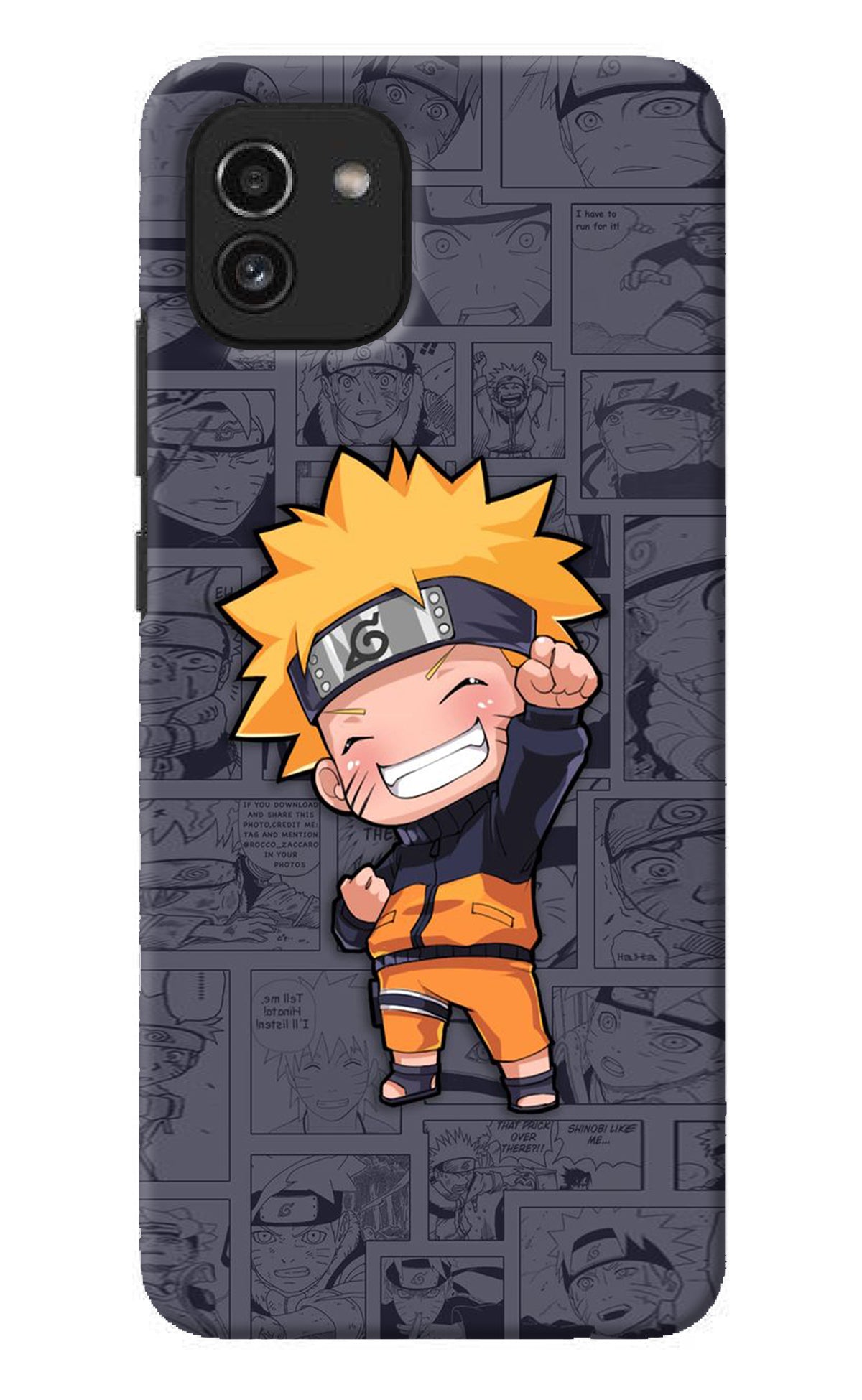 Chota Naruto Samsung A03 Back Cover