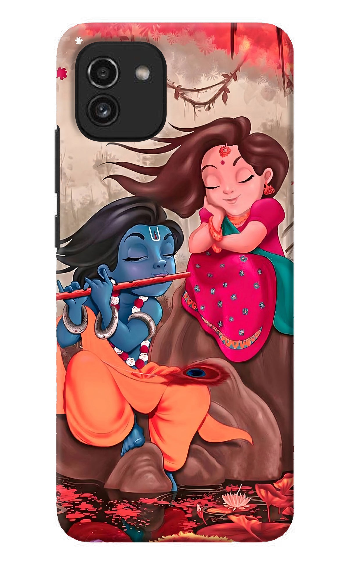 Radhe Krishna Samsung A03 Back Cover