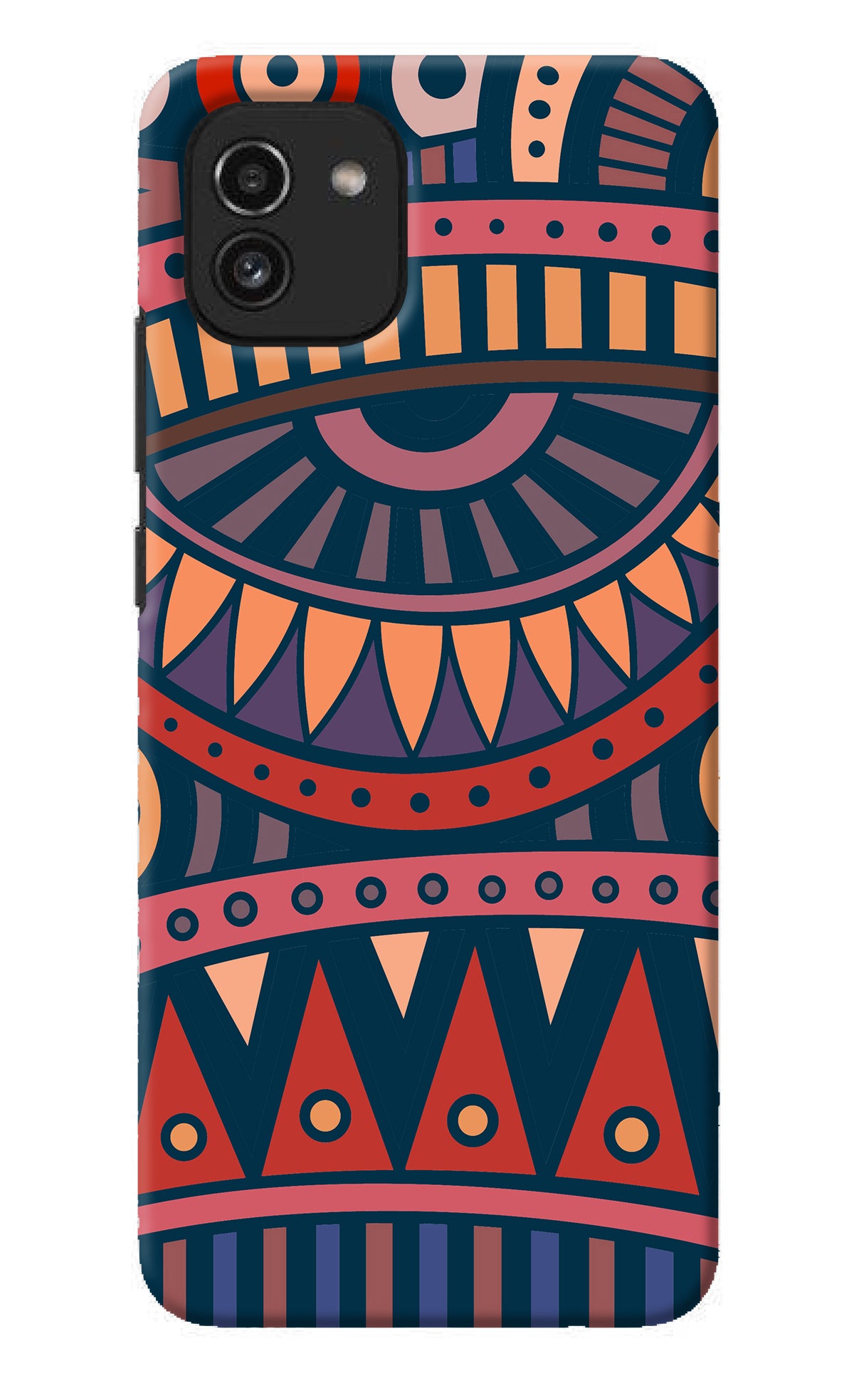 African Culture Design Samsung A03 Back Cover