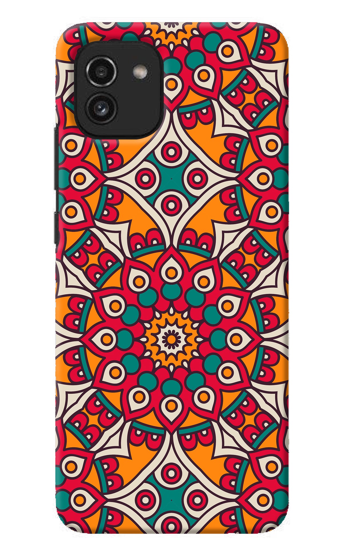 Mandala Art Samsung A03 Back Cover