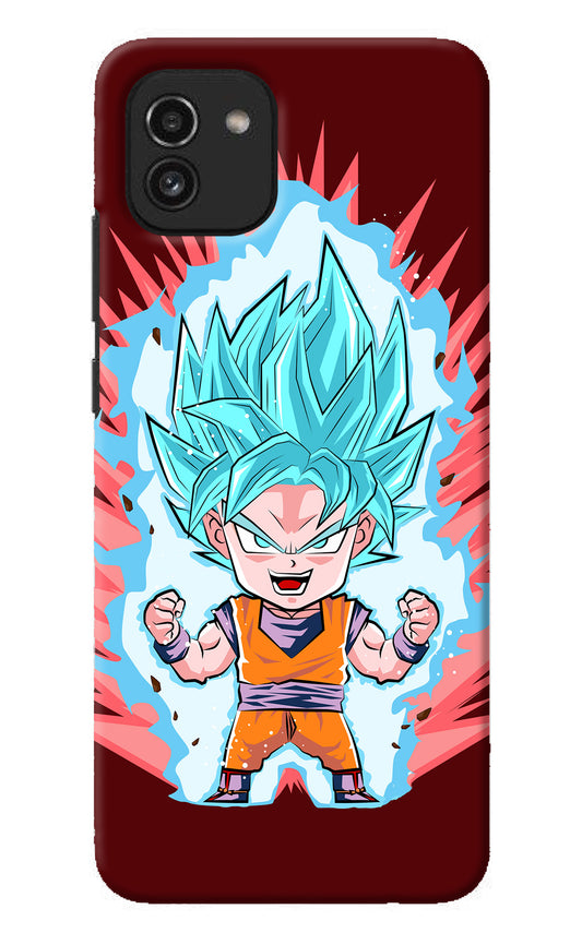 Goku Little Samsung A03 Back Cover