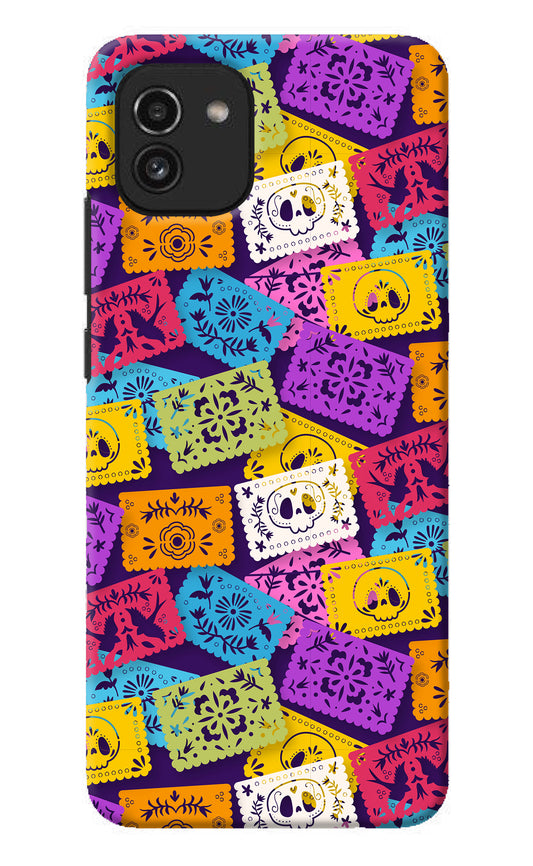 Mexican Pattern Samsung A03 Back Cover