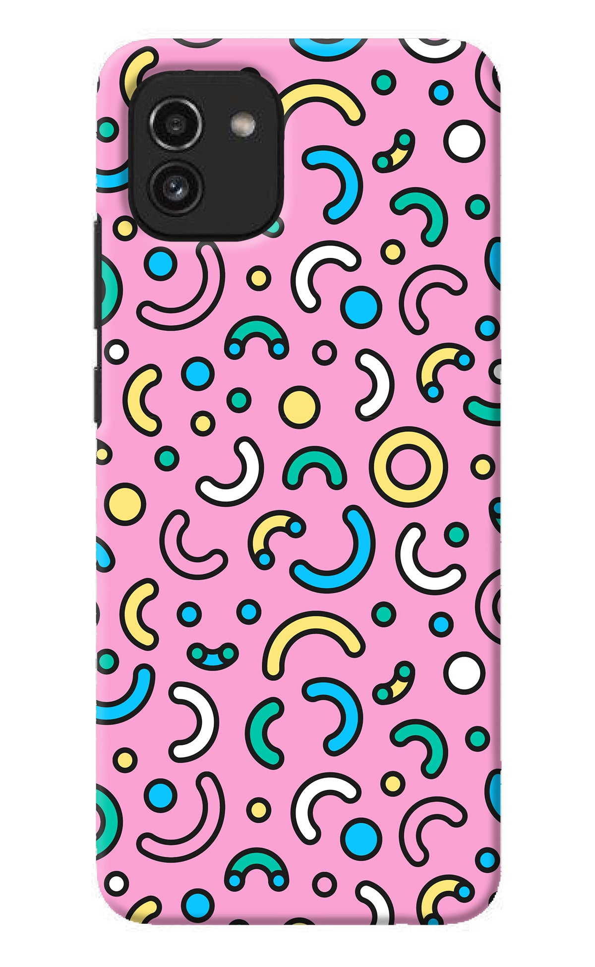 Memphis Design Samsung A03 Back Cover