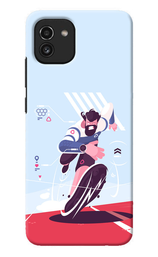 Run Pro Samsung A03 Back Cover