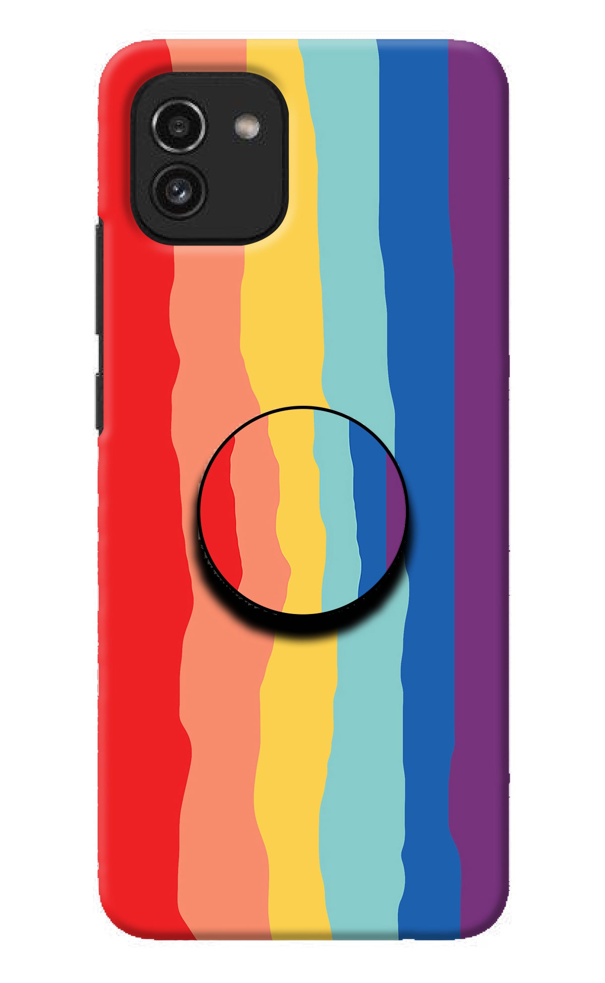 Rainbow Samsung A03 Pop Case