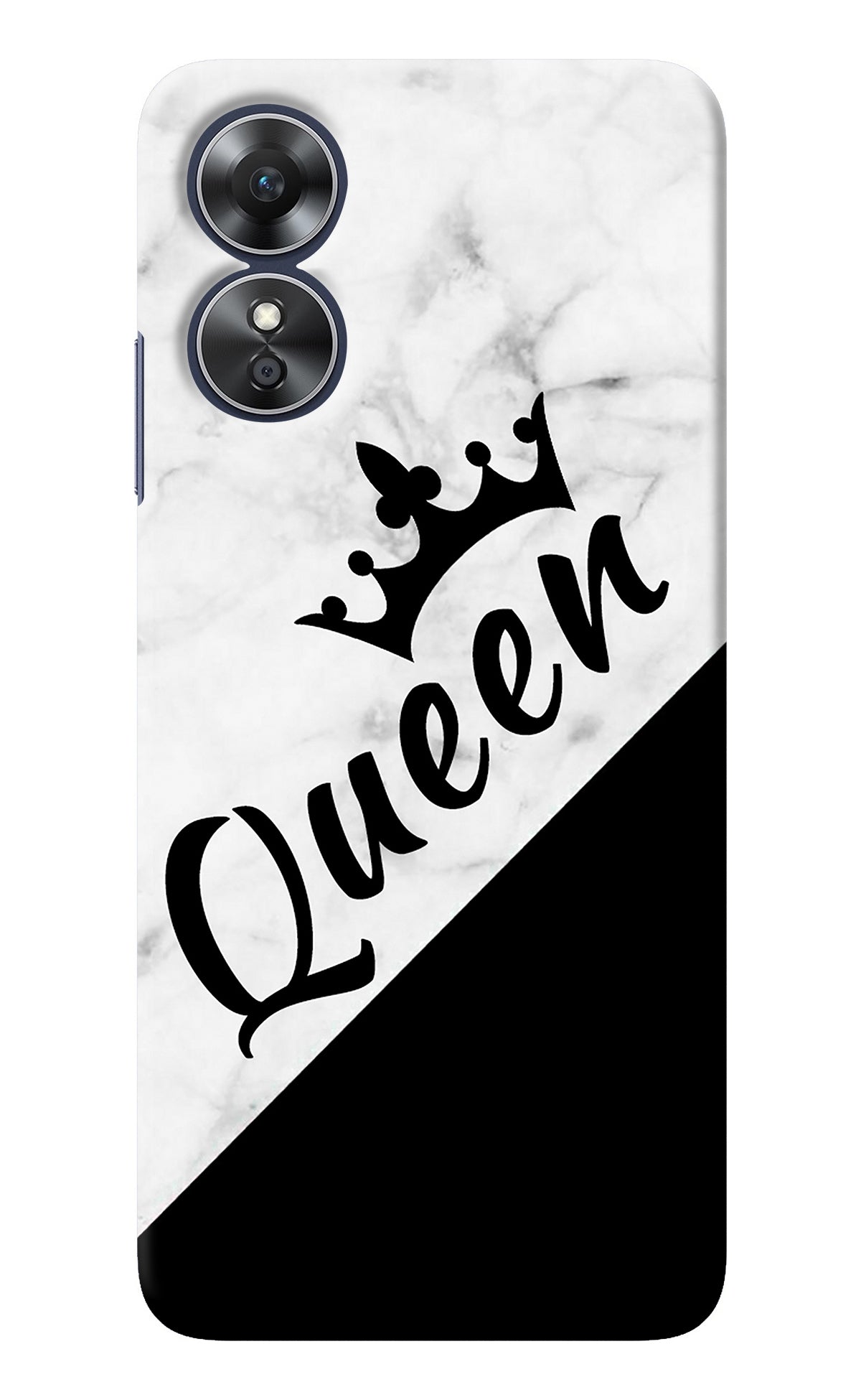 Queen Oppo A17 Back Cover