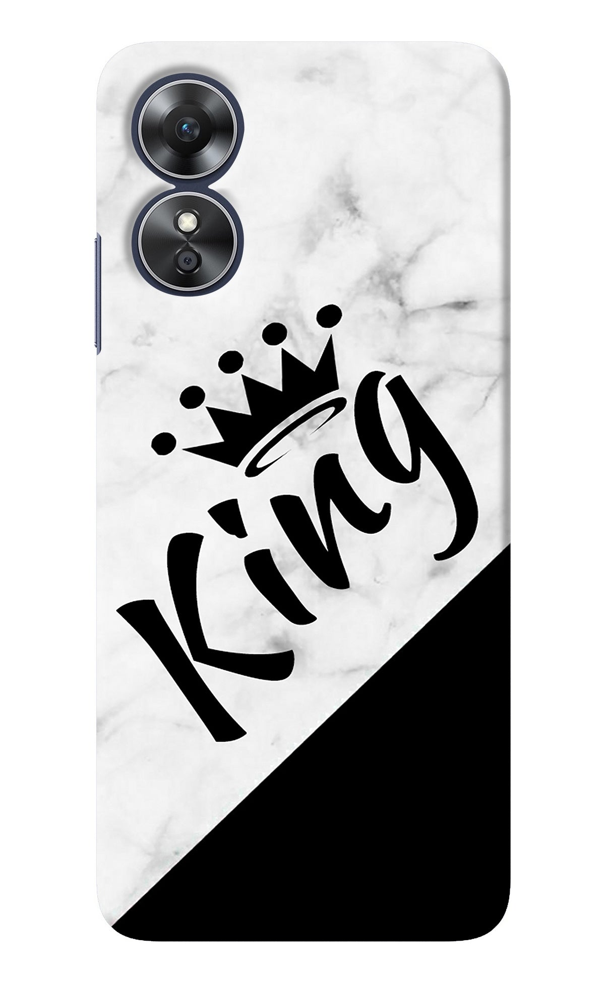 King Oppo A17 Back Cover