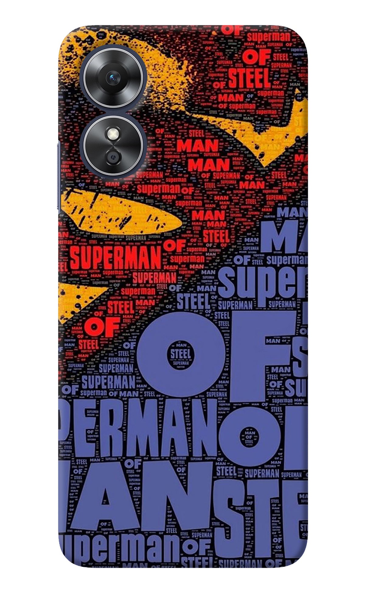 Superman Oppo A17 Back Cover