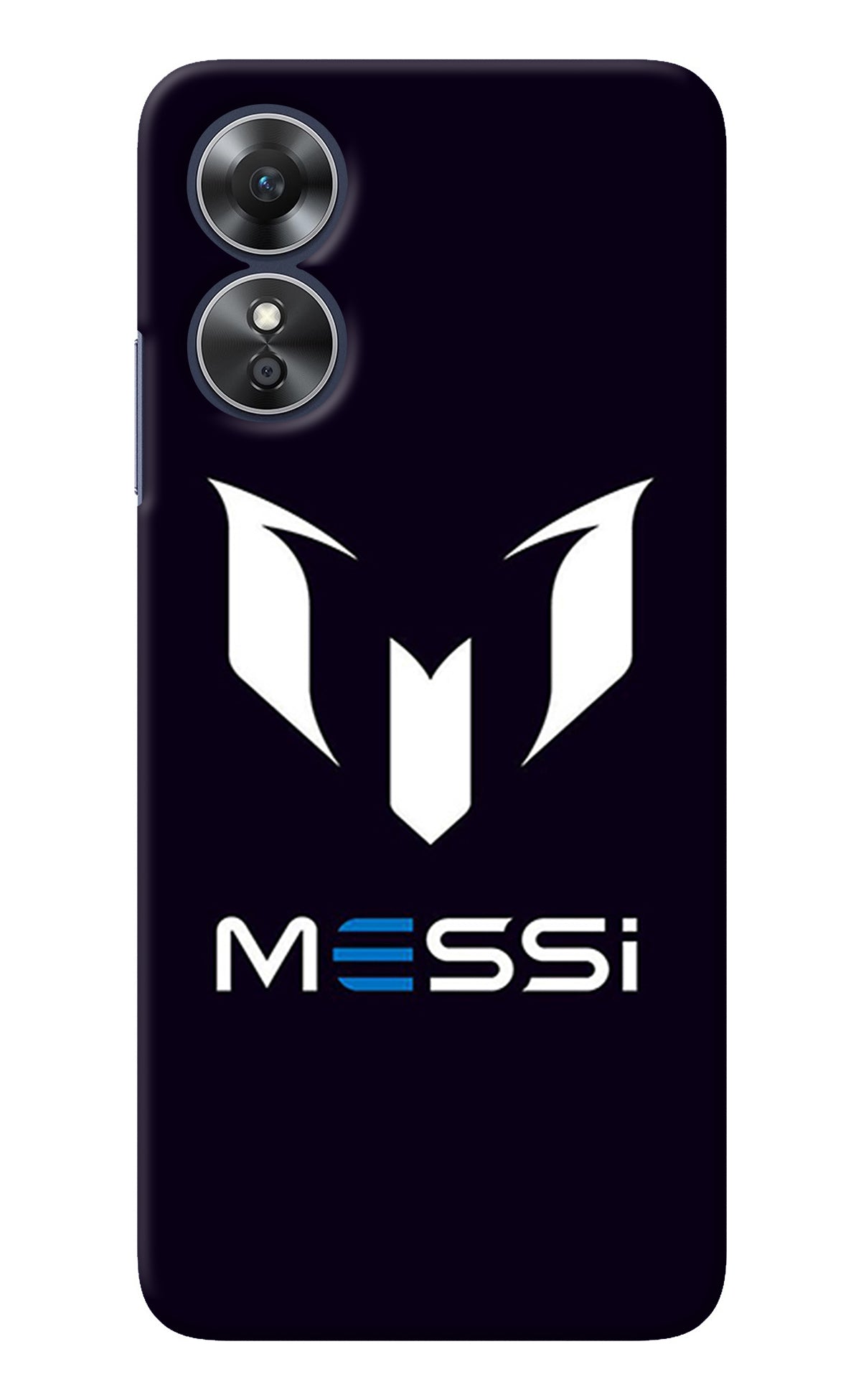 Messi Logo Oppo A17 Back Cover