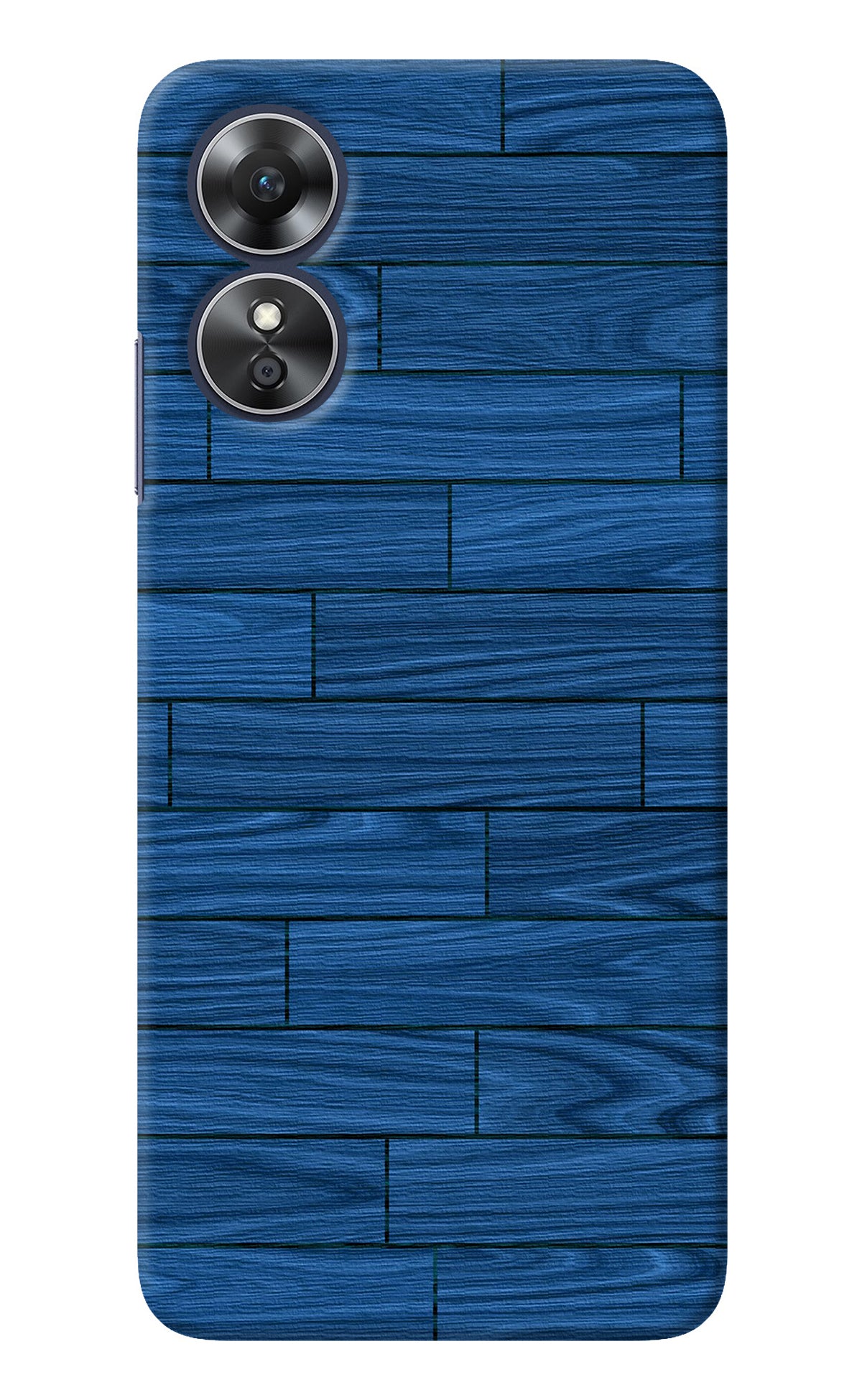 Wooden Texture Oppo A17 Back Cover