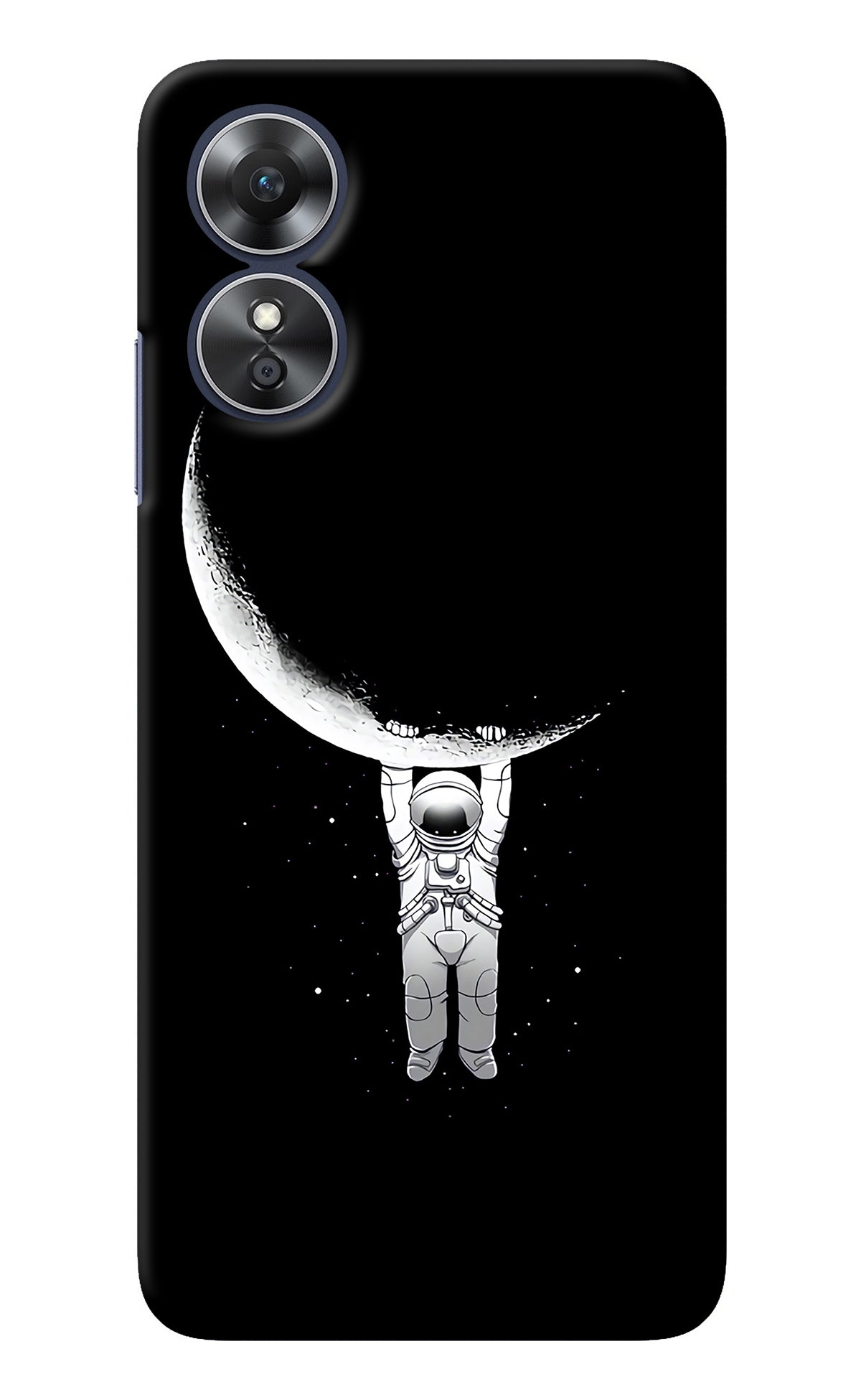 Moon Space Oppo A17 Back Cover