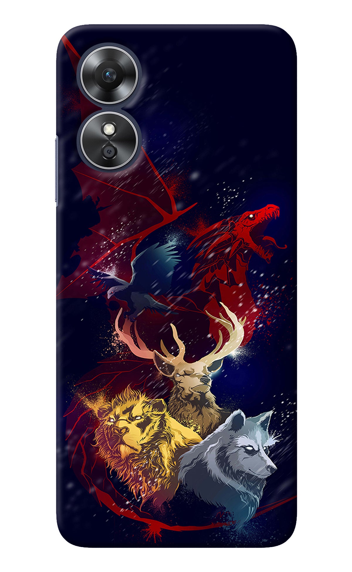 Game Of Thrones Oppo A17 Back Cover