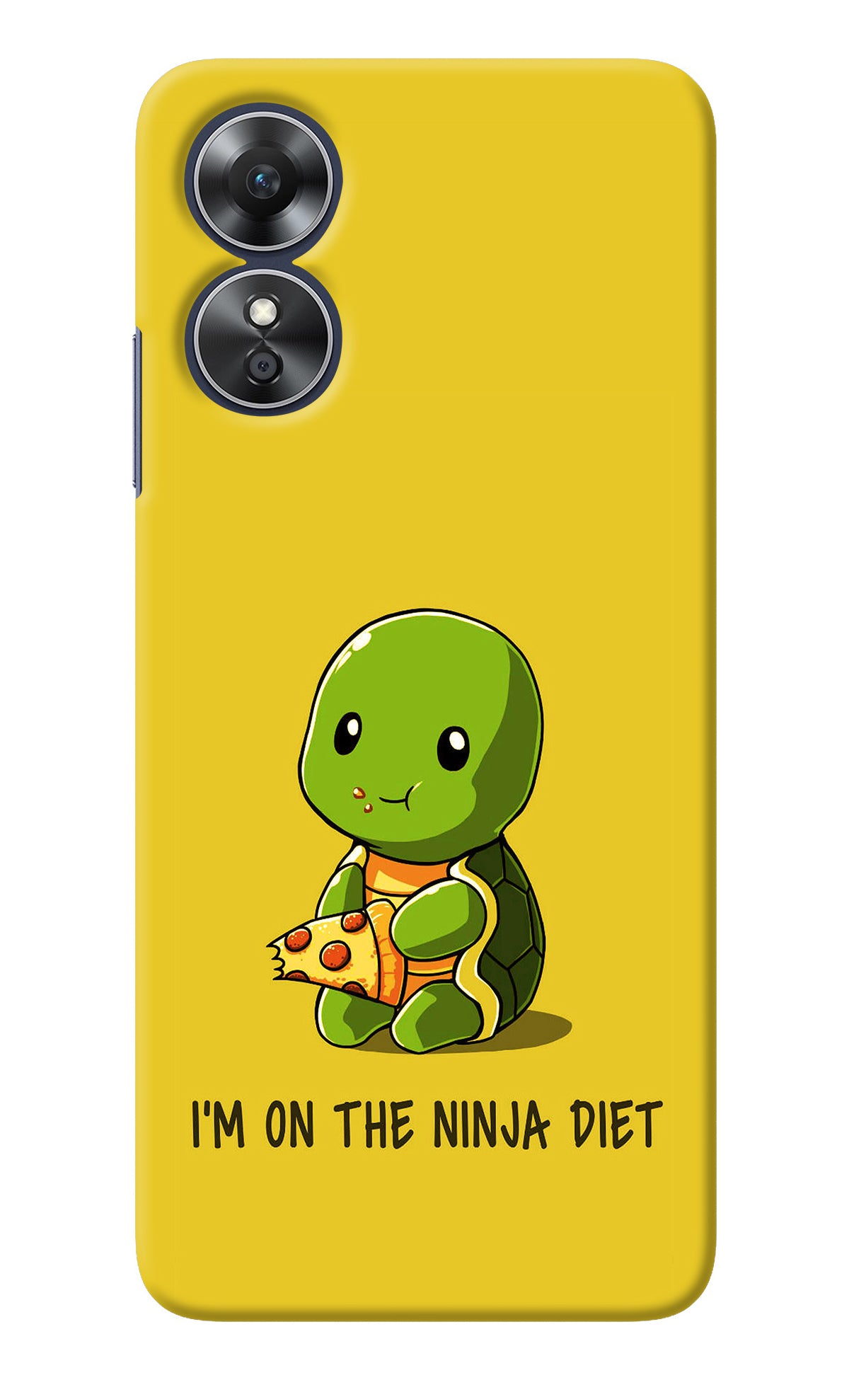 I'm on Ninja Diet Oppo A17 Back Cover