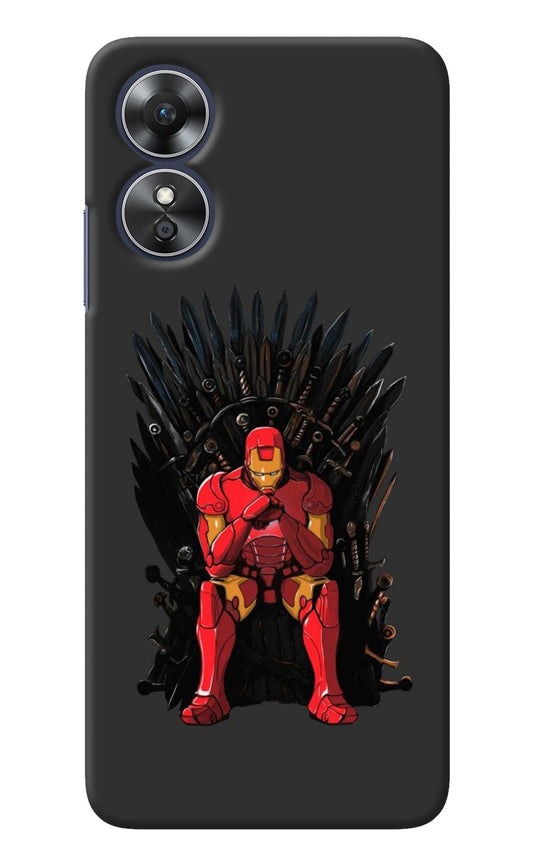 Ironman Throne Oppo A17 Back Cover