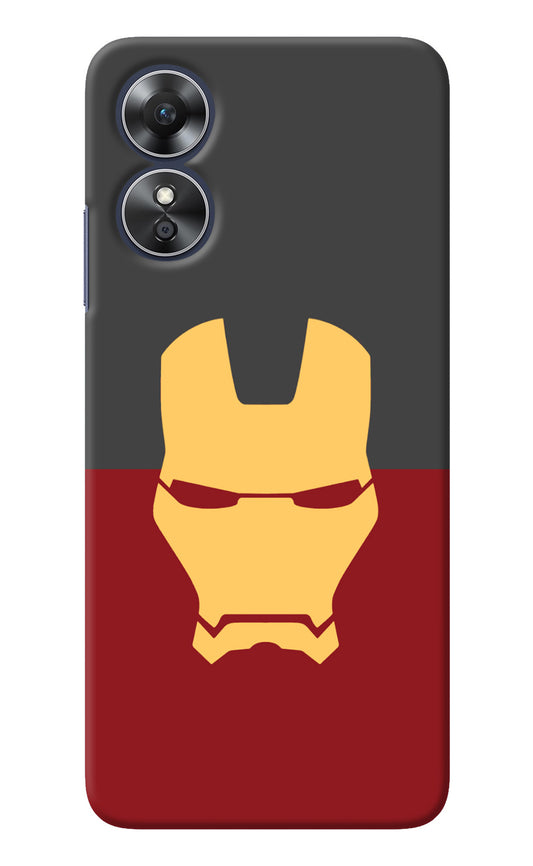 Ironman Oppo A17 Back Cover